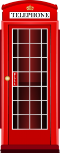 Telephone booth PNG-43059